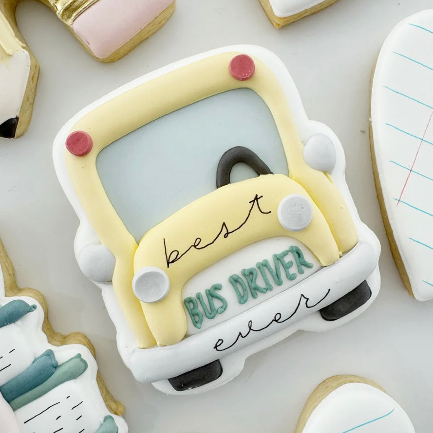 *NEW* Back To School-1st Day Back Set-Customizable 6 Pack Decorated Designer Cookies