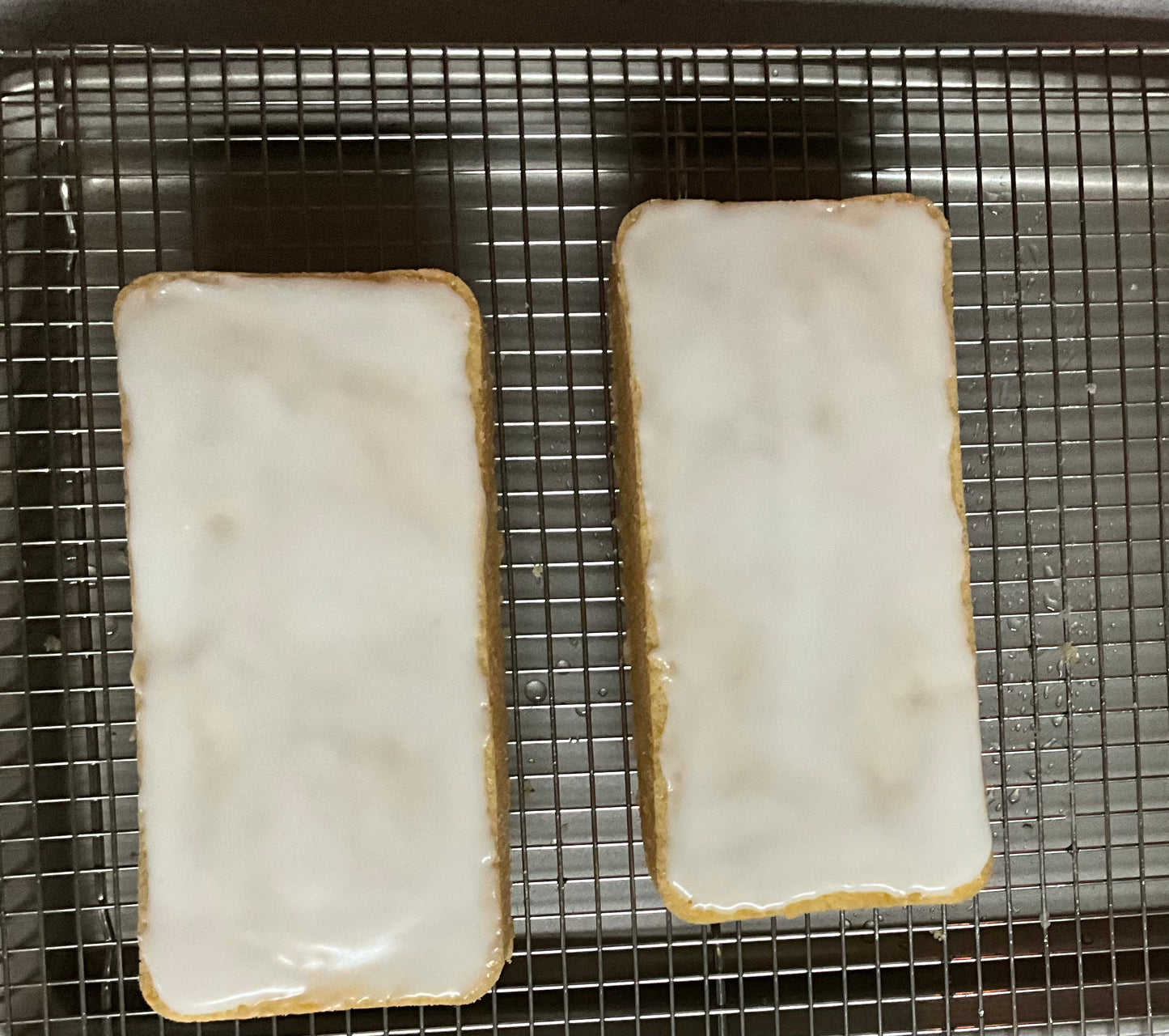 Lemon Pound Cakes ~ (2)7x3 Loaves