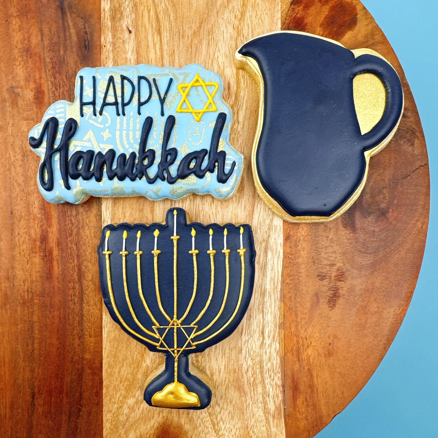 Hanukkah Sugar Cookies-8 Pack or Customize