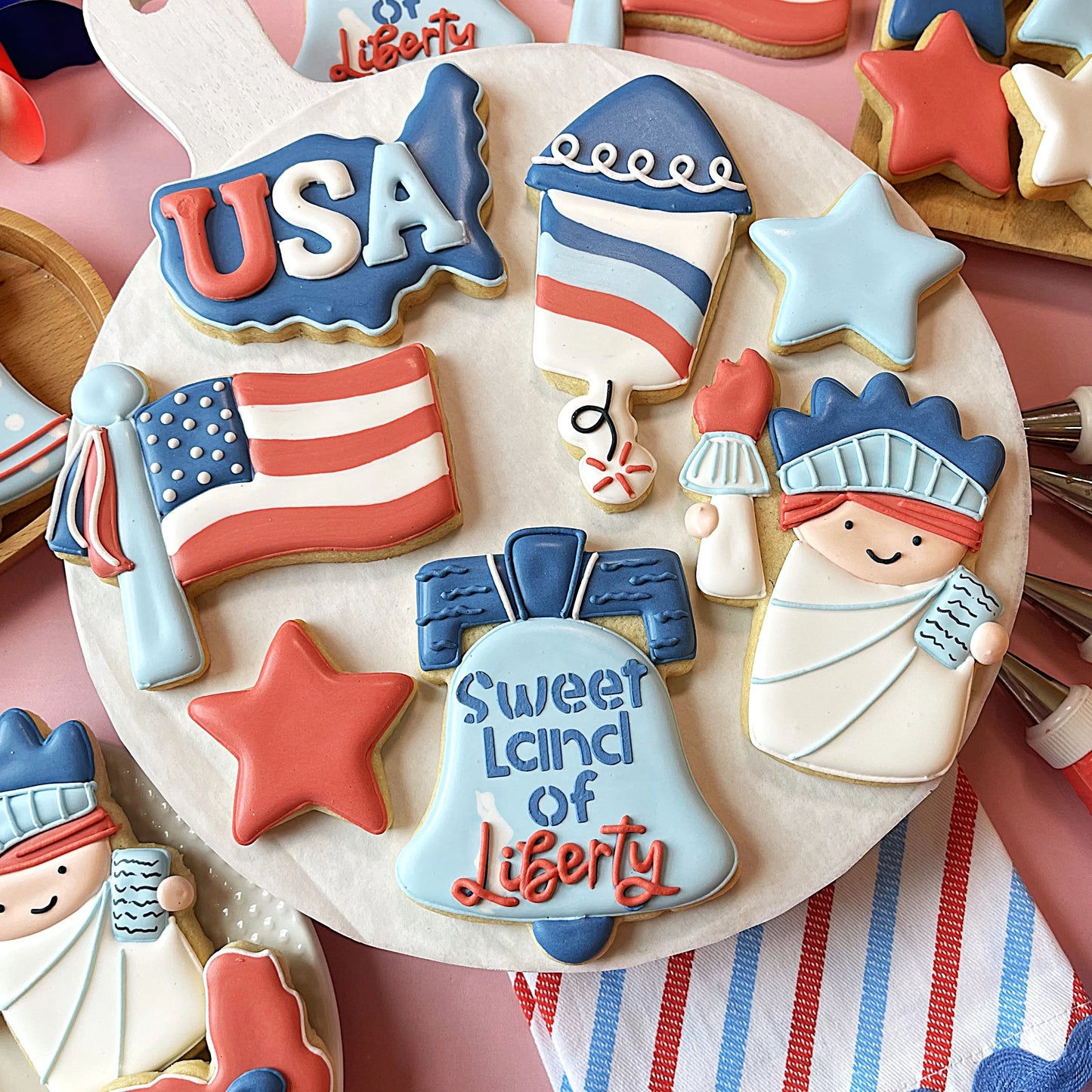 4th of July Liberty Collection-6 pack