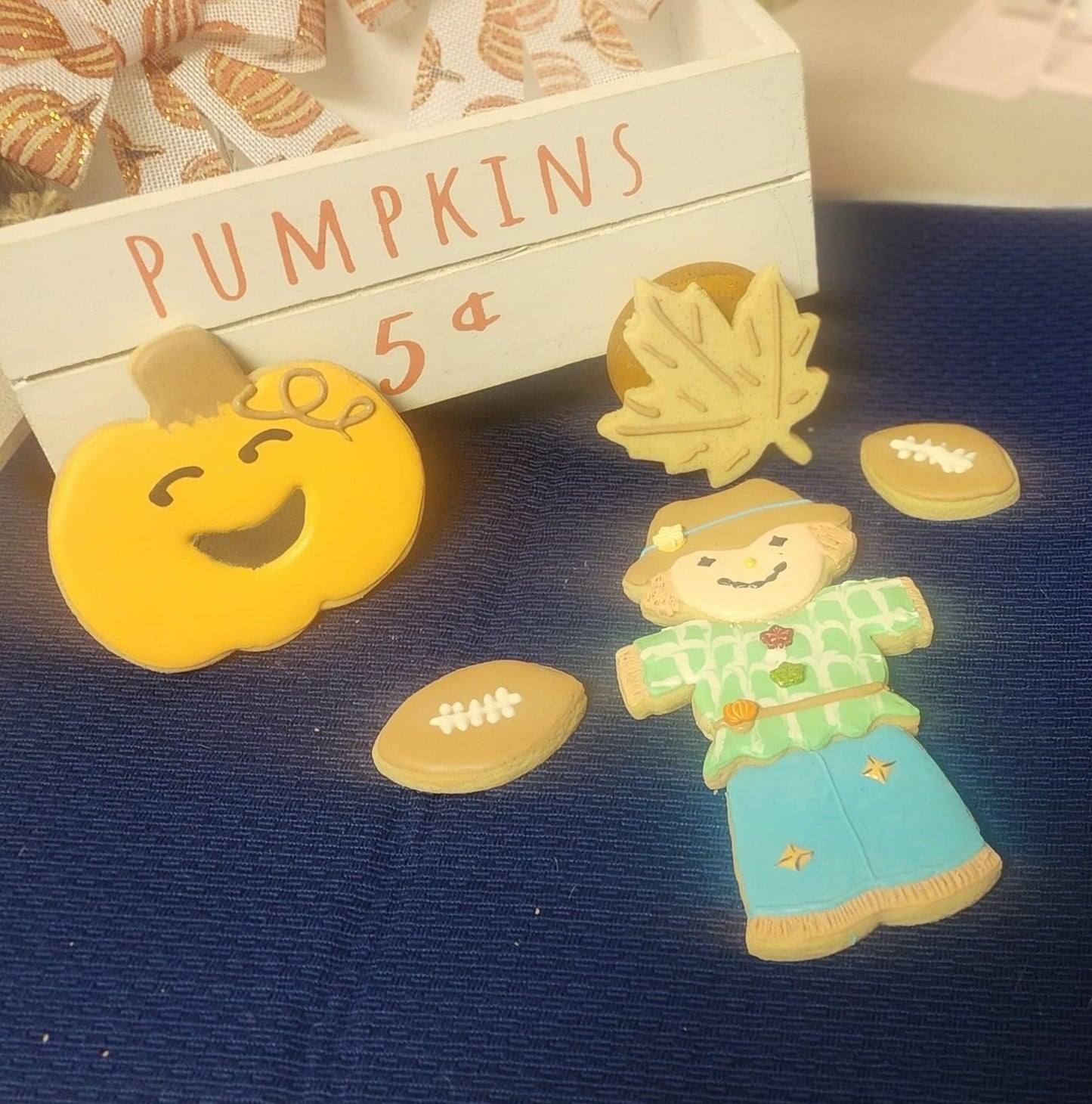 Fall Collection-6 Pack Decorated Designer Cookies