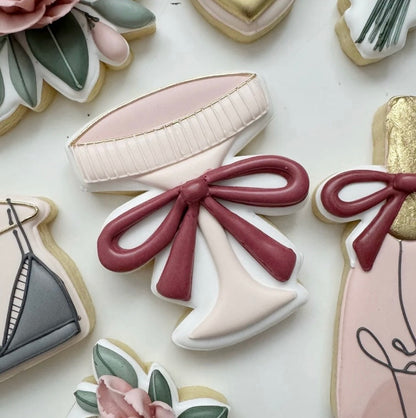 Romantic Lingerie Valentines/Bridal Shower Collection- 6 or 12 Cookie Sets