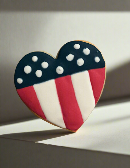 Decorated Sugar Cookies - Patriotic 6 Pack