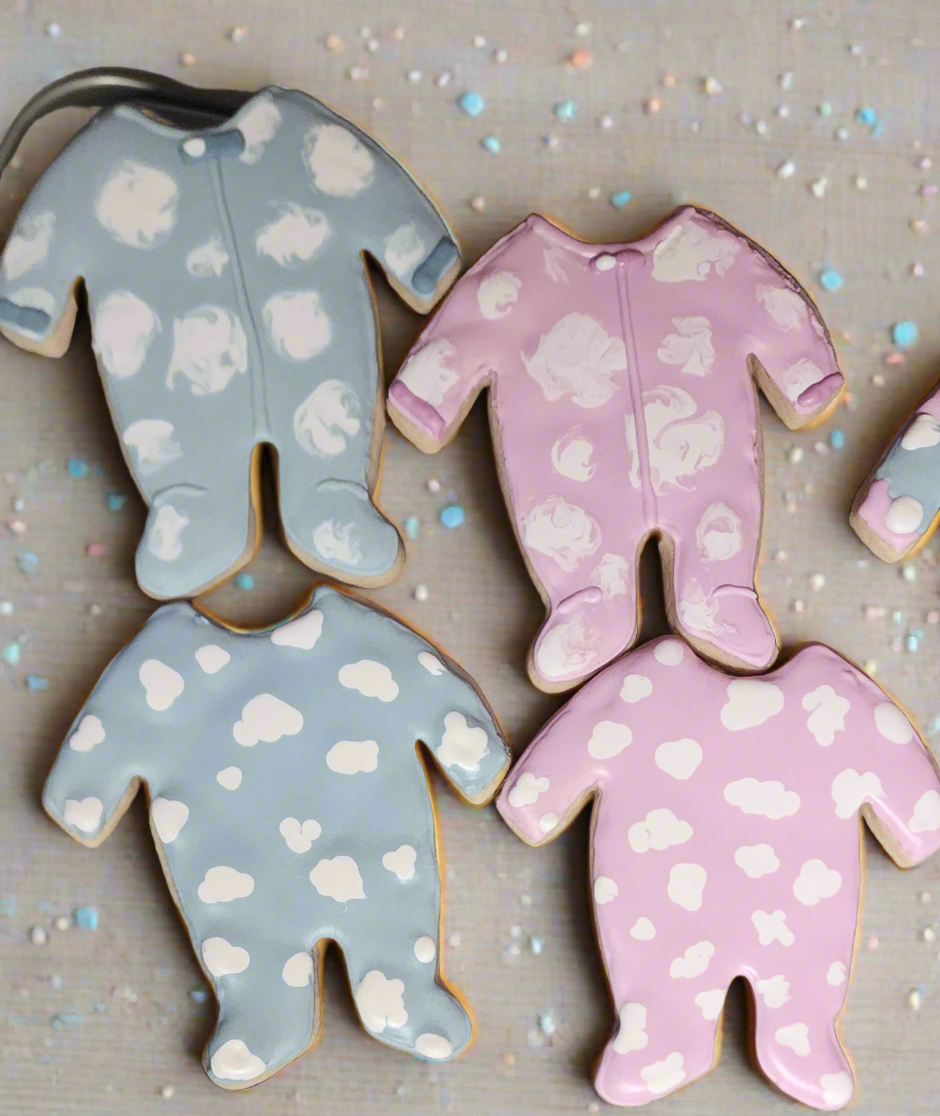 Decorated Sugar Cookies - Baby 6 Pack