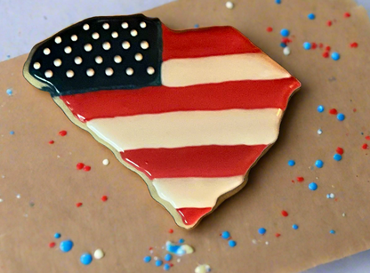 Decorated Sugar Cookies - Patriotic 6 Pack