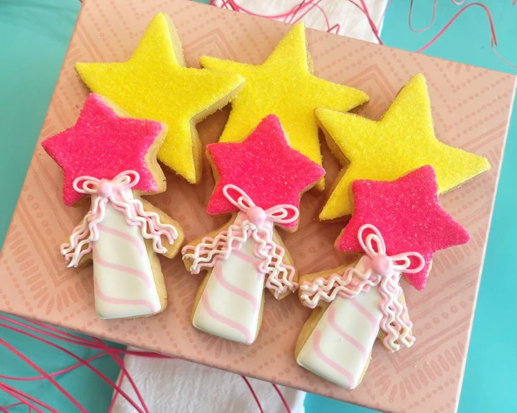 Decorated Sugar Cookie - Ballet Theme 6 Pack