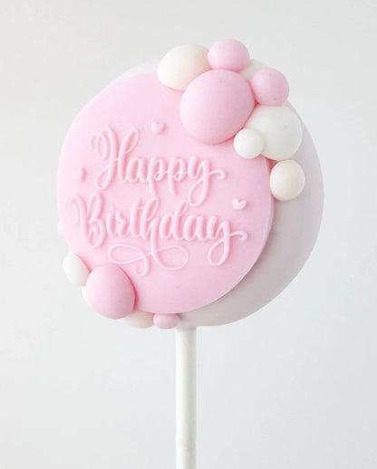 Birthday Cake Pops-1 Dozen (12 Pack )