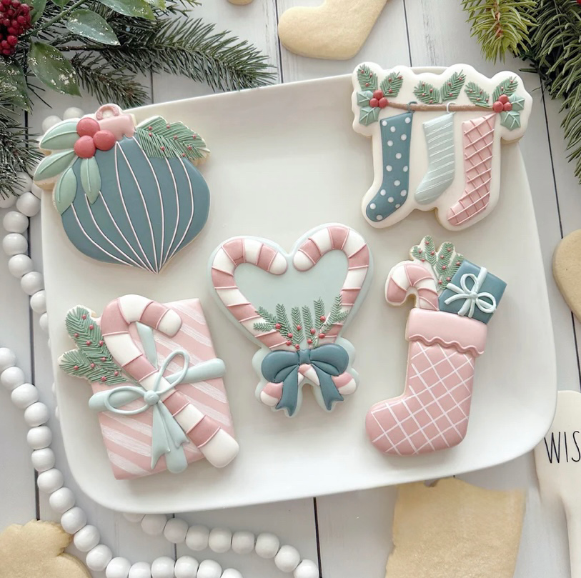 Beautiful Christmas-5 Cookie Set 2025