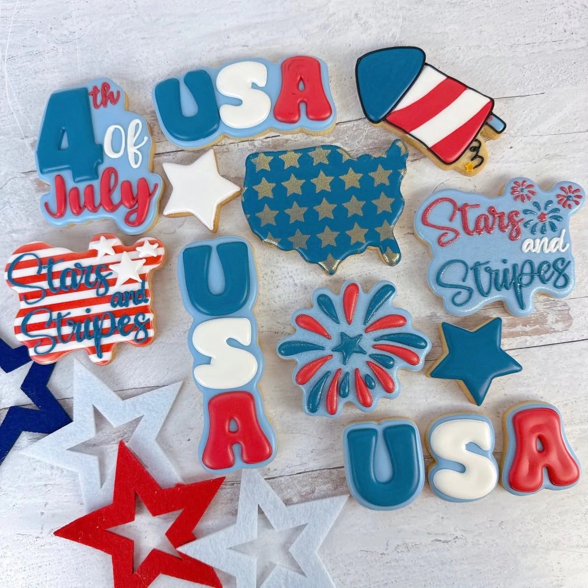 4th of July USA Collection-6 Pack