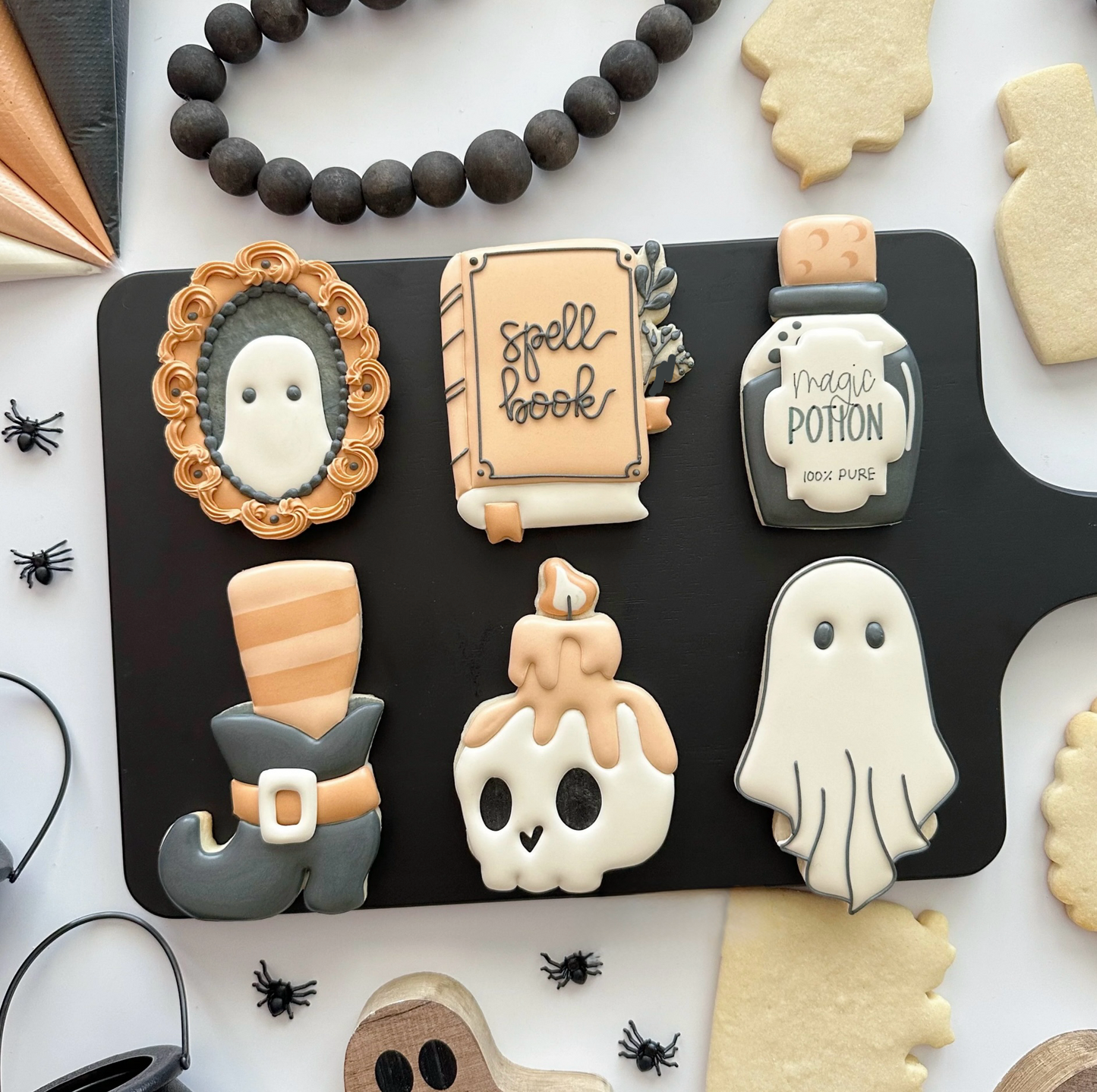 Haunted Hallows Collection-6 Count Designer Decorated Cookies