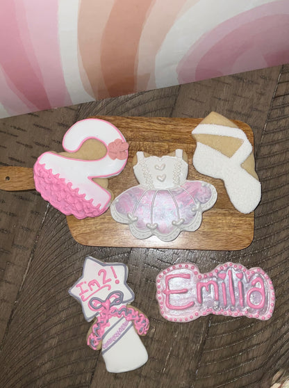 Ballet Collection-6 Pack Decorated Cookie Collection